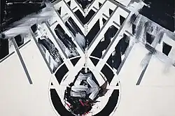 Skeleton (drawing, pencil, acryl) 160 x 240&nbsp;cm, 2012