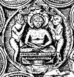 Parsvanatha ayagapata, Mathura art, c. 15 CE