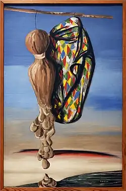 Jindřich Štyrský, Man Carried by the Wind (1934)