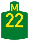 Metropolitan route M22 shield