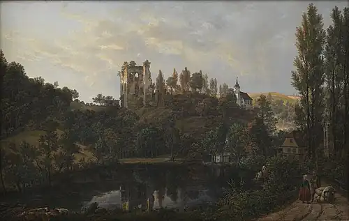 The Castle Ruin at Tharandt (1819)