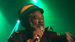 Johnnie Clarke performance inside the Fairmount Theatre in Montreal, Quebec, Canada.