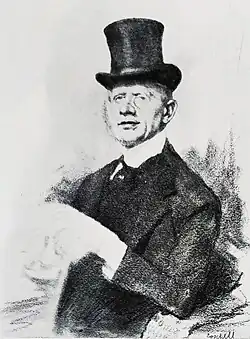 Moritz Coschell's drawing from 1907