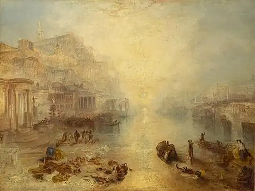 Ancient Italy - Ovid Banished from Rome by J.M.W. Turner