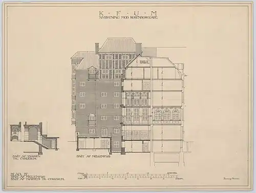 København, Rosenborggade 15-17, KFUM, opført 1915