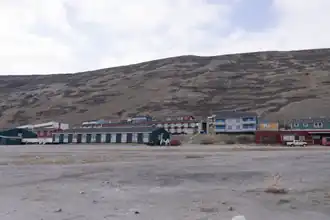 Residential houses East of Kangerlussuaq Airport