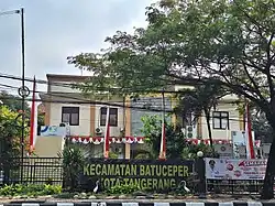 Batuceper district office in 2024