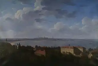 Karl von Kügelgen, The view of Tallinn from the Sugar Factory