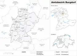 Location of Burgdorf District