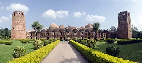 The Caravanserai Mosque in Murshidabad, India, built by Murshid Quli Khan of Bengal (early 18th century)