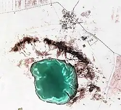 Kazy to the north of the lake Sentinel-2 image