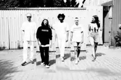 Adam Port (far left) with the Keinemusik crew.