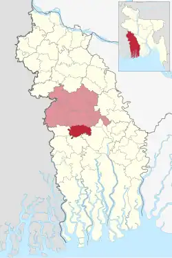 Location of Keshabpur