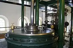 Cylinder head of the Boulton & Watt engine