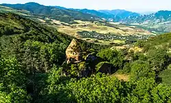 A view of Chinari and Khoranashat Monastery