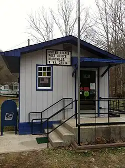 Kiahsville Post Office, established in 1884.