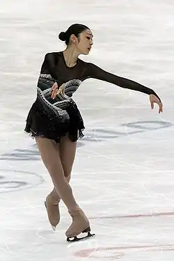 Yuna Kim at the 2011 World Championships