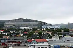 View of the town in June 2013