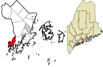 Location in the United States