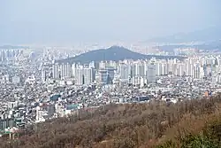 View of Guri, just east of Seoul (2009)