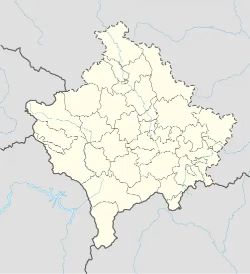 Mamushë is located in Kosovo