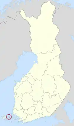 Location in Finland