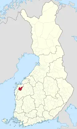 Location of Kyrönmaa