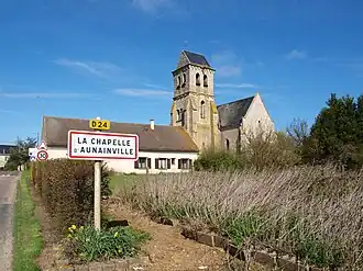 The church in La Chapelle-d'Aunainville