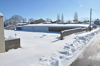 Winter panorama from the north