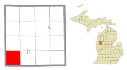 Location within Lake County
