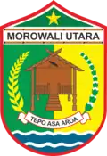 Coat of arms of North Morowali Regency