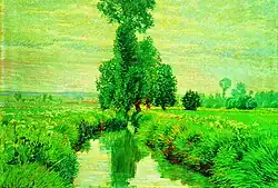 Dominique Lang: Banks of the Alzette (1915)