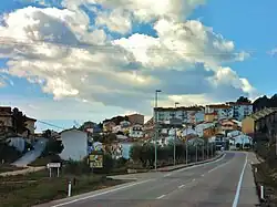 View of Lanzahíta town.