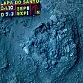 Burial 8. Excavation at phase 1.