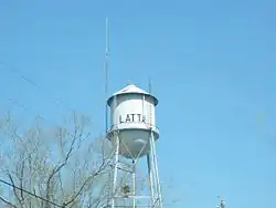 Latta water tower