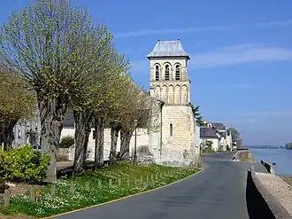 Les bords de Loire dans le village du Thoureil