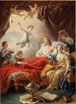 Death of the Louis, Dauphin of France (1729–1765), (1765)