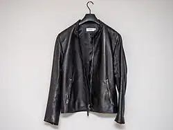A leather jacket