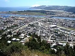 Panoramical view of Lebu