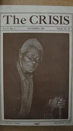 Photograph by Leigh Richmond Miner on the cover of The Crisis, November 1914