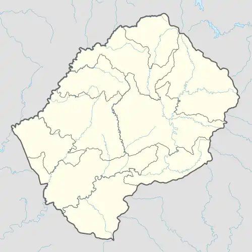 Seshote is located in Lesotho