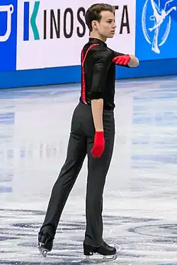 Lev Vinokur at the 2025 World Championships