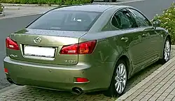 Pre-facelift Lexus IS 250 (GSE20, Europe)