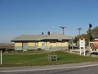 The Linden Depot, a historic place in the township