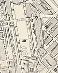 Little Cadogan Place on George Bacon's map of 1888