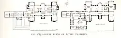 House plans, (South front at top)[1]