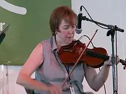 Carroll at the Dublin (Ohio) Irish Festival, August 2011