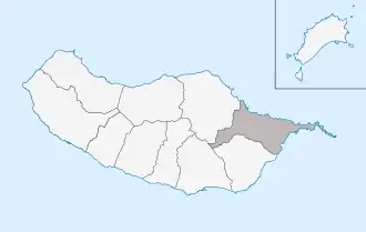 Location in Madeira