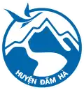 Official seal of Đầm Hà district