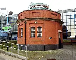 Woolwich foot tunnel south entrance building